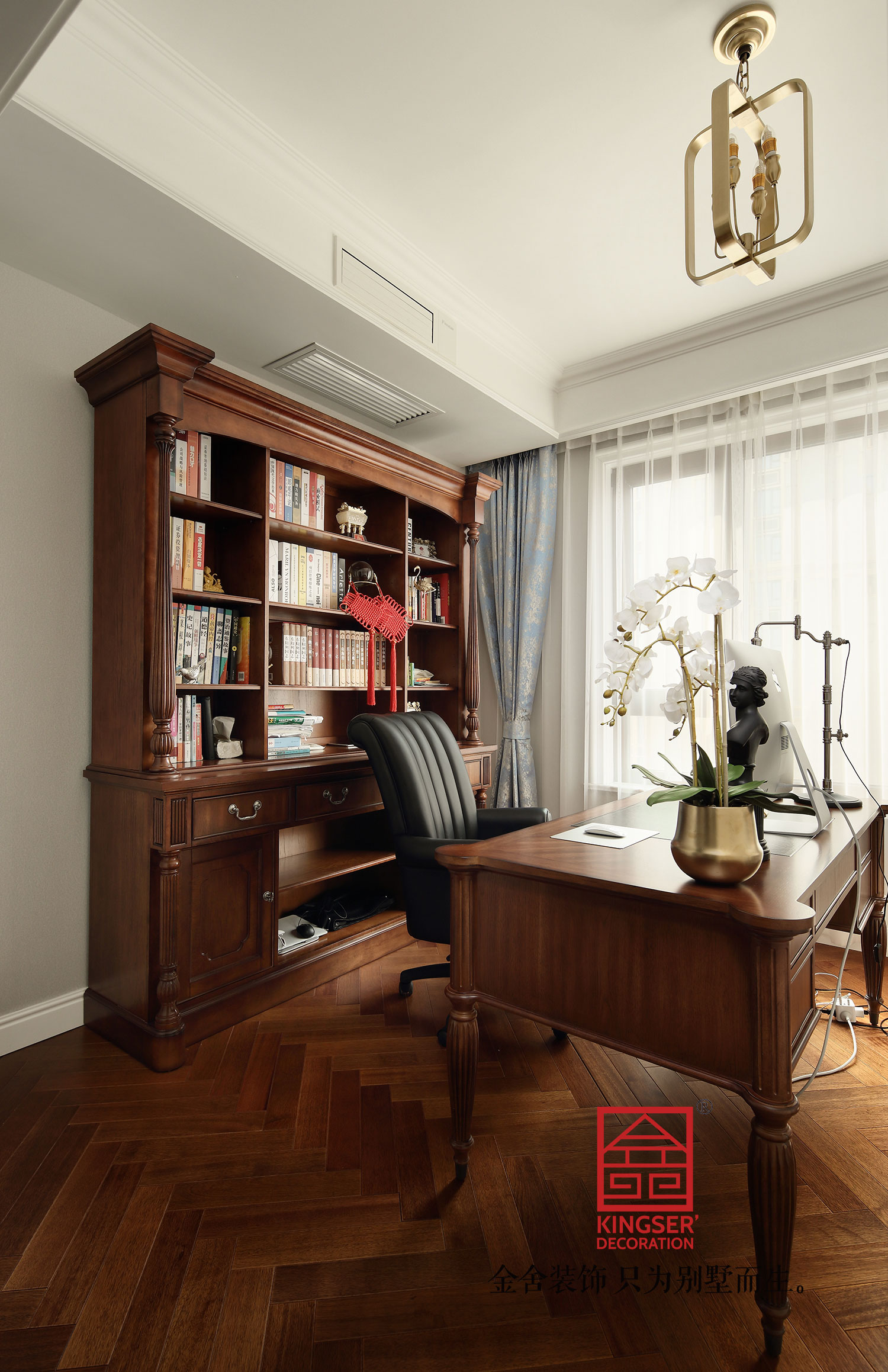 天山九峯210平米歐式風(fēng)格裝修實景