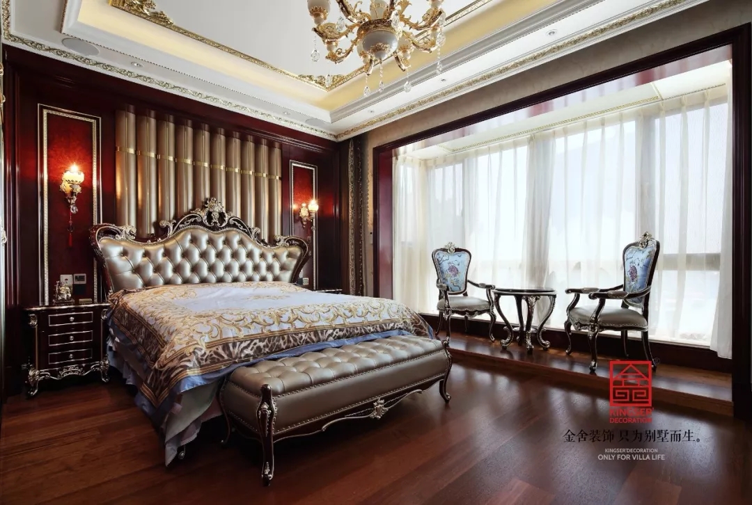 新源燕府550平米新古典風(fēng)格裝修實景