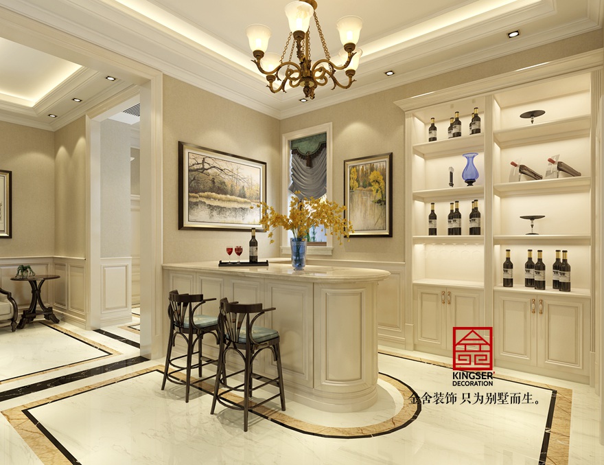 大者裝修-美式風(fēng)格-休閑室