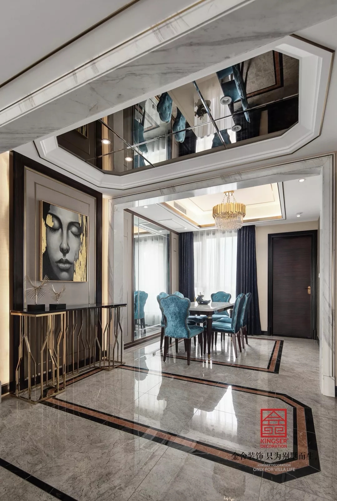 天山九峯165平米港式風格裝修實景圖