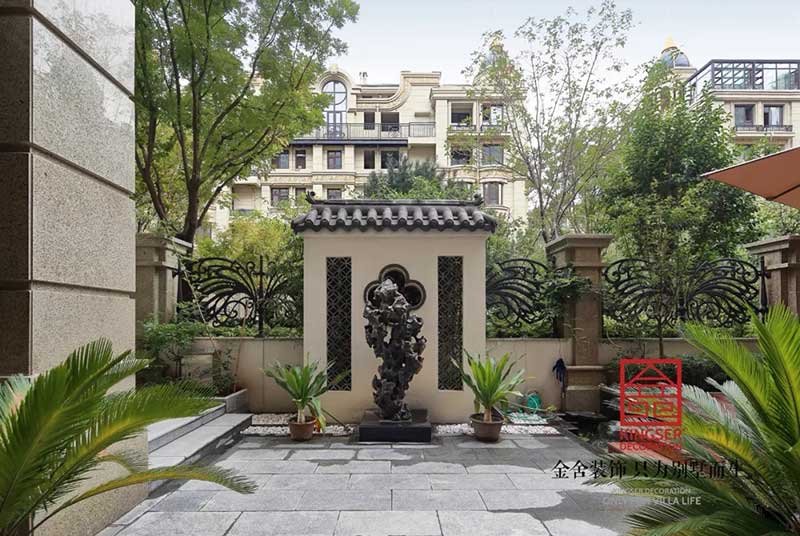 國賓壹號(hào)210平米中式風(fēng)格裝修實(shí)景圖