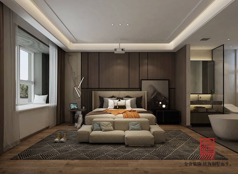 榮盛城140平米現(xiàn)代極簡(jiǎn)風(fēng)格裝修效果圖