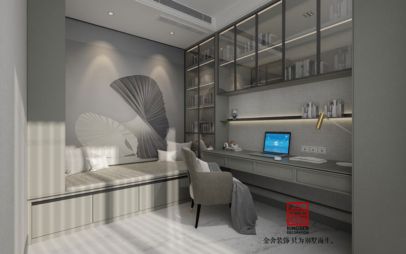 石家莊融創(chuàng)中心217平現(xiàn)代簡約風(fēng)格裝修設(shè)計