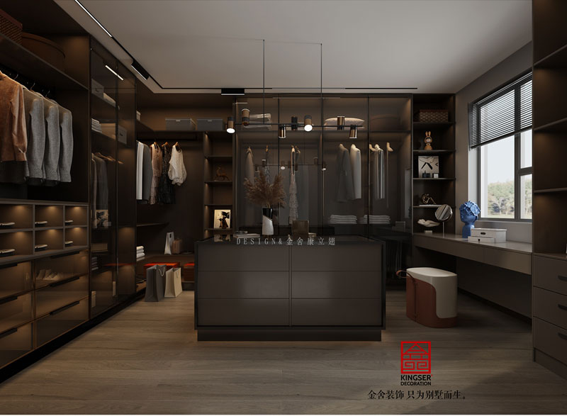 衡水南苑別墅裝修320平米現(xiàn)代風格效果圖