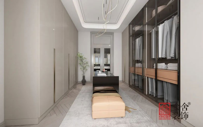 西山林語1400㎡新中式別墅裝修實(shí)景