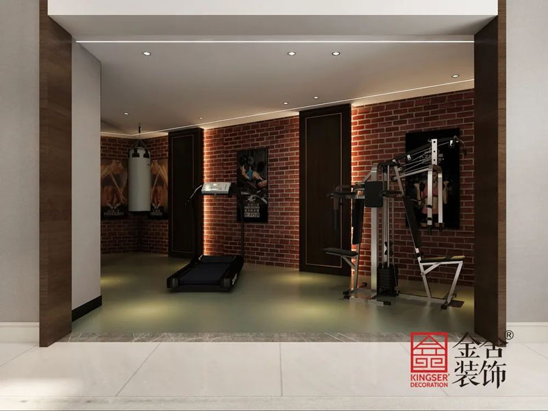 西山林語1400㎡新中式別墅裝修實(shí)景