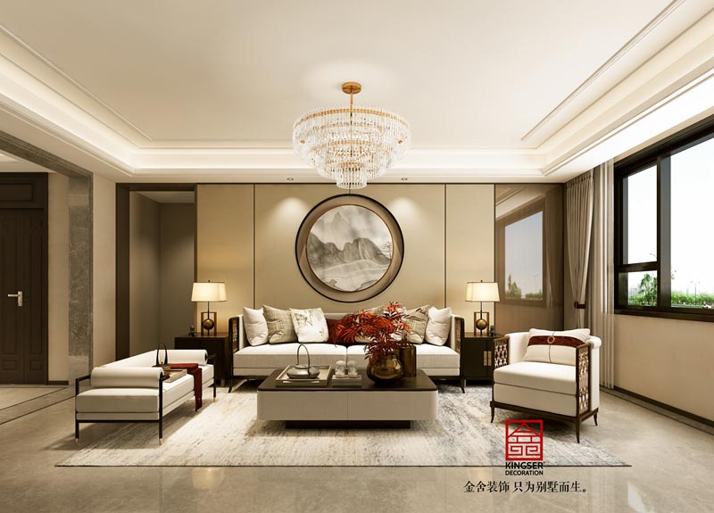 國赫天著中式風(fēng)格裝修設(shè)計(jì)-客廳