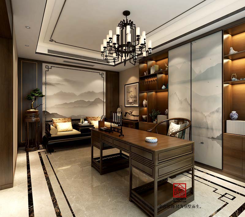 萬和原著下躍220平米新中式風(fēng)格裝修設(shè)計