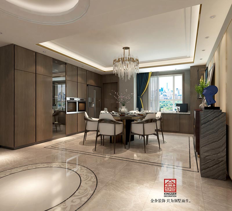 西美五洲260平米現(xiàn)代簡約風格裝修設計