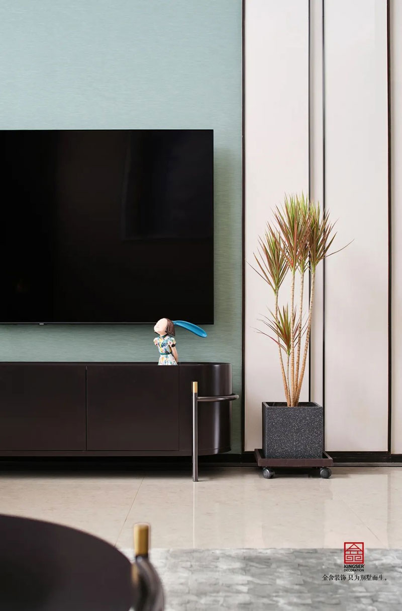 裕華壹號(hào)260㎡頂躍裝修現(xiàn)代輕奢實(shí)景圖