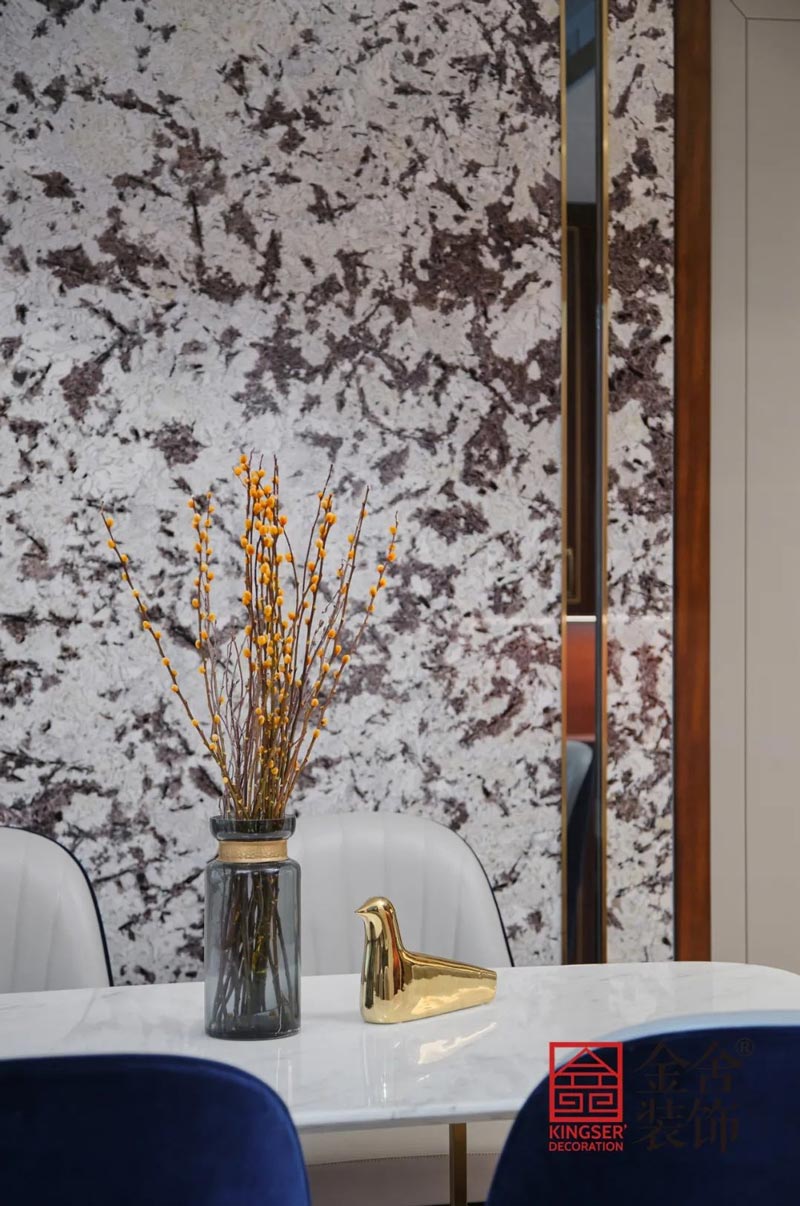 榮盛華府輕奢風格205㎡裝修實景圖