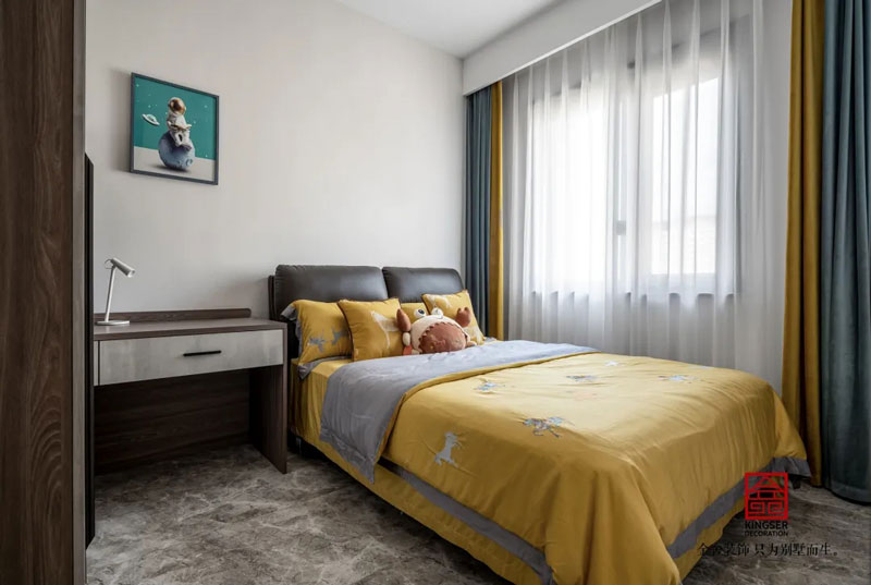 國赫天著港式輕奢風(fēng)格實景圖