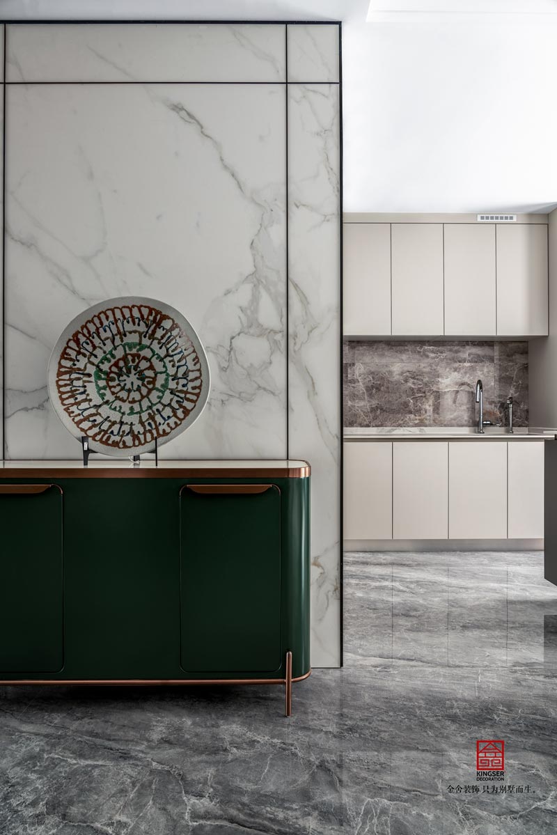 融創(chuàng)中心217㎡現(xiàn)代風格裝修實景圖