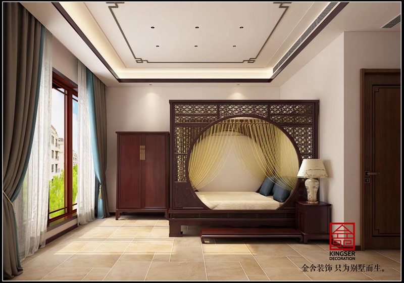 御河上院183平米中式風(fēng)格裝修設(shè)計