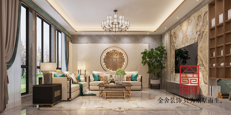 衡水漢王府550平奢華風格裝修設(shè)計效果圖