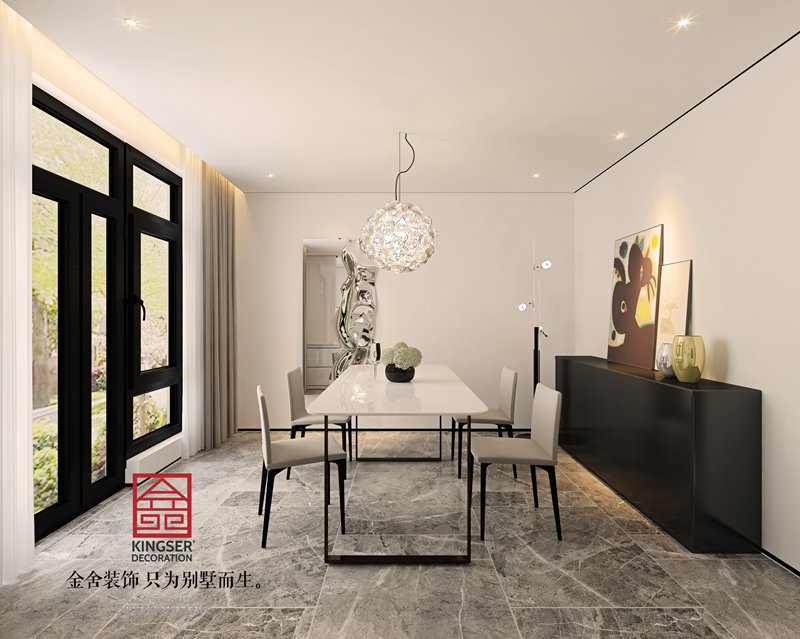 榮盛御府440平米現(xiàn)代風格別墅裝修設(shè)計