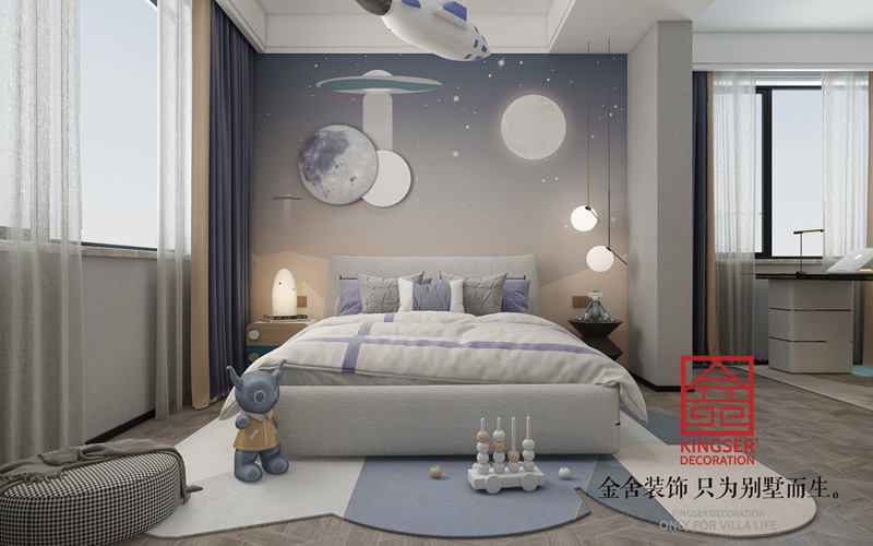 國(guó)赫天著183平米現(xiàn)代風(fēng)格裝修設(shè)計(jì)