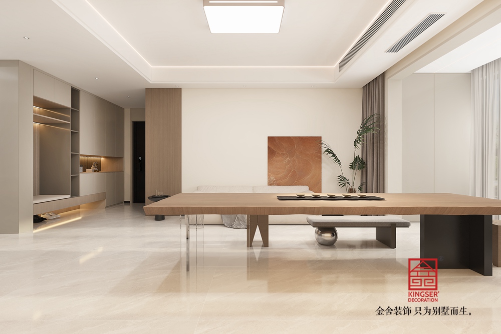 維多利亞135平米現(xiàn)代簡約風(fēng)格裝修-餐廳